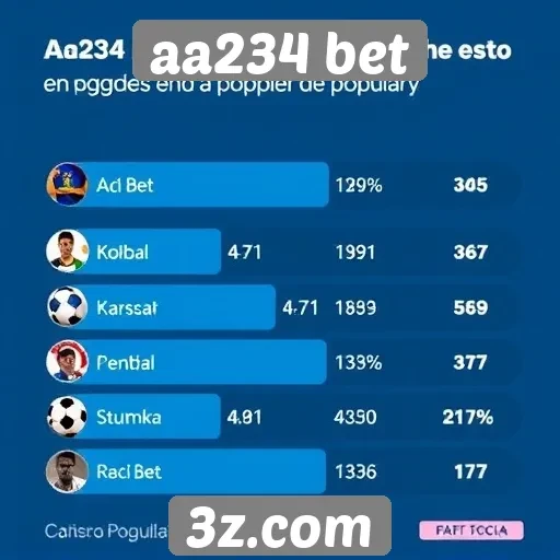 aa234 bet | Estatísticas de popularidade do aa234 bet entre jogadores
