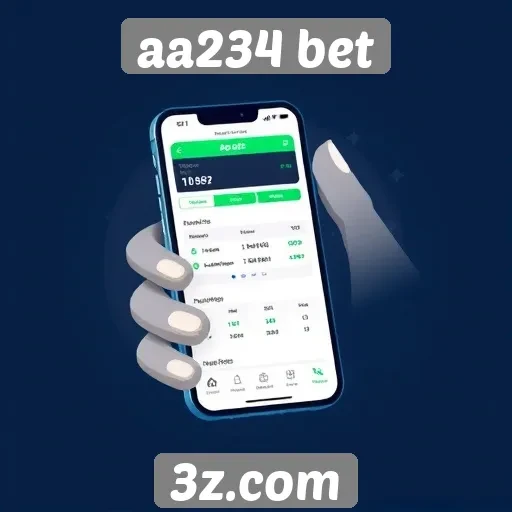 Facilidade de uso do aplicativo da aa234 bet