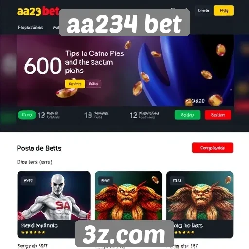 Últimas atualizações no aa234 bet